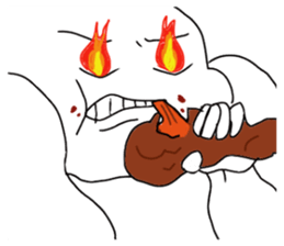 White arm sticker #3423688