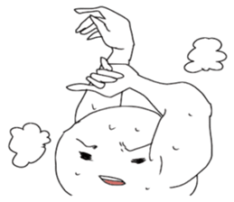 White arm sticker #3423703