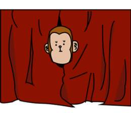 MY NAME IS MONKEY sticker #3423996