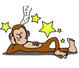 MY NAME IS MONKEY sticker #3424001