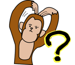 MY NAME IS MONKEY sticker #3424012