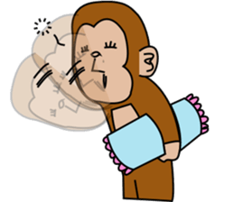 MY NAME IS MONKEY sticker #3424016