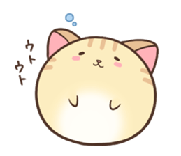 Very round cat sticker #3424388