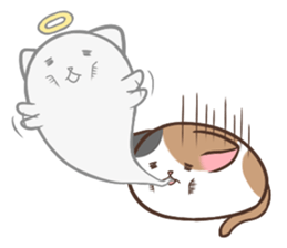 Very round cat sticker #3424389