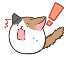 Very round cat sticker #3424391