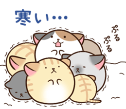 Very round cat sticker #3424399