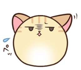 Very round cat sticker #3424412