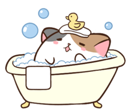 Very round cat sticker #3424415