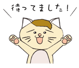 The Bangs cat 2 sticker #3424566