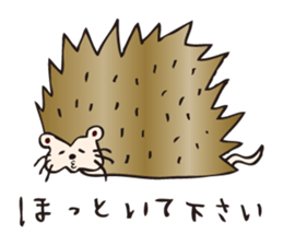 Hedgehog Boy sticker #3424801