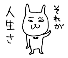 Rabbit with an eyebrow sticker #3424882