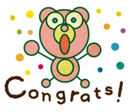 My little bear G sticker #3425034