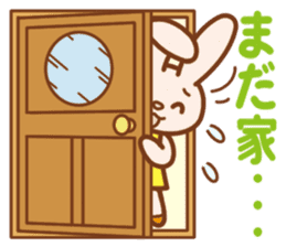 Wait of the rabbit sticker #3425434