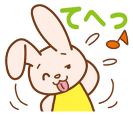 Wait of the rabbit sticker #3425463
