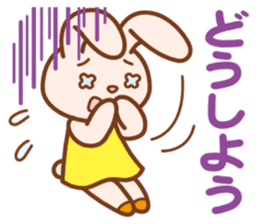 Wait of the rabbit sticker #3425464