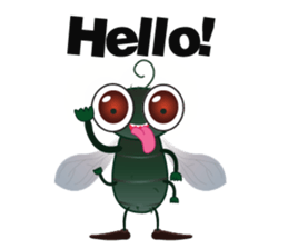 Funny Insects sticker #3425506