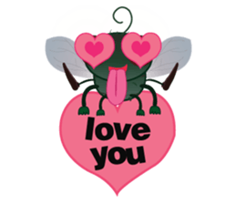Funny Insects sticker #3425507
