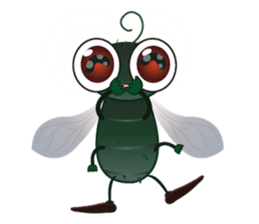 Funny Insects sticker #3425513