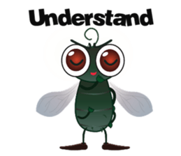 Funny Insects sticker #3425514
