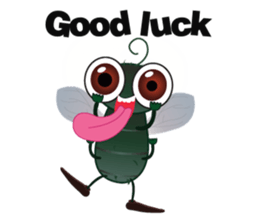 Funny Insects sticker #3425516