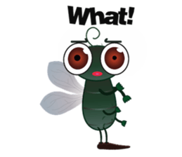 Funny Insects sticker #3425518
