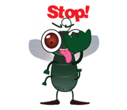 Funny Insects sticker #3425519