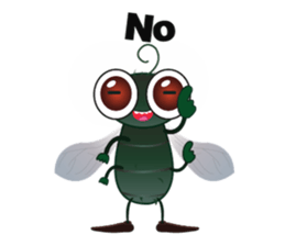 Funny Insects sticker #3425520