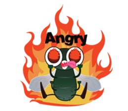 Funny Insects sticker #3425521