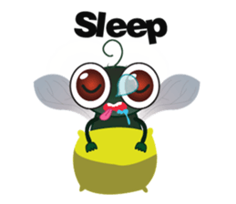 Funny Insects sticker #3425522