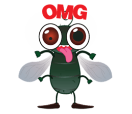 Funny Insects sticker #3425524