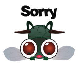 Funny Insects sticker #3425525