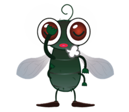 Funny Insects sticker #3425529