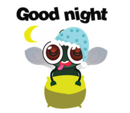 Funny Insects sticker #3425532