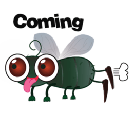 Funny Insects sticker #3425534