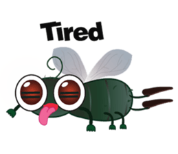 Funny Insects sticker #3425543