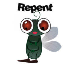 Funny Insects sticker #3425544