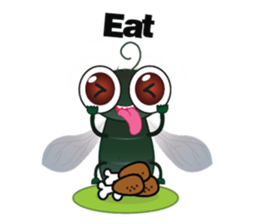 Funny Insects sticker #3425545