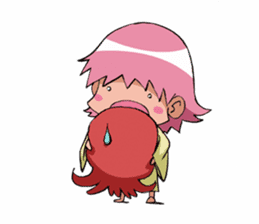 Octopus girl, Nyoro-ko sticker #3425677
