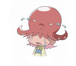 Octopus girl, Nyoro-ko sticker #3425679