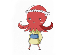 Octopus girl, Nyoro-ko sticker #3425680