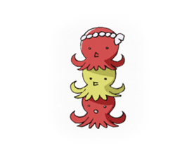 Octopus girl, Nyoro-ko sticker #3425697