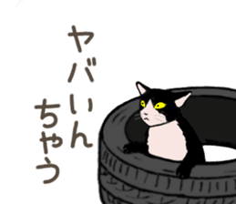 University Cat's Kansai Dialect sticker #3426136