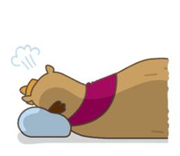 Capytan of capybara sticker #3426558