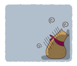 Capytan of capybara sticker #3426560