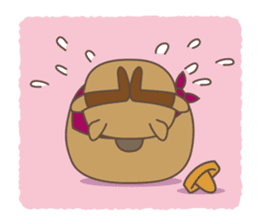 Capytan of capybara sticker #3426571