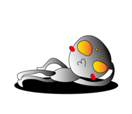 A being from outher space sticker #3426697