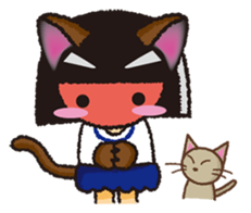 Japanese Gym Uniform Girl 2 sticker #3426990