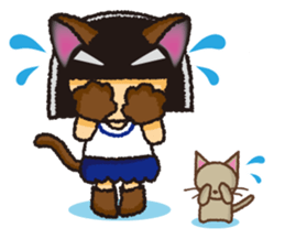 Japanese Gym Uniform Girl 2 sticker #3426991