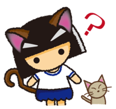 Japanese Gym Uniform Girl 2 sticker #3426995