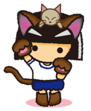 Japanese Gym Uniform Girl 2 sticker #3426996